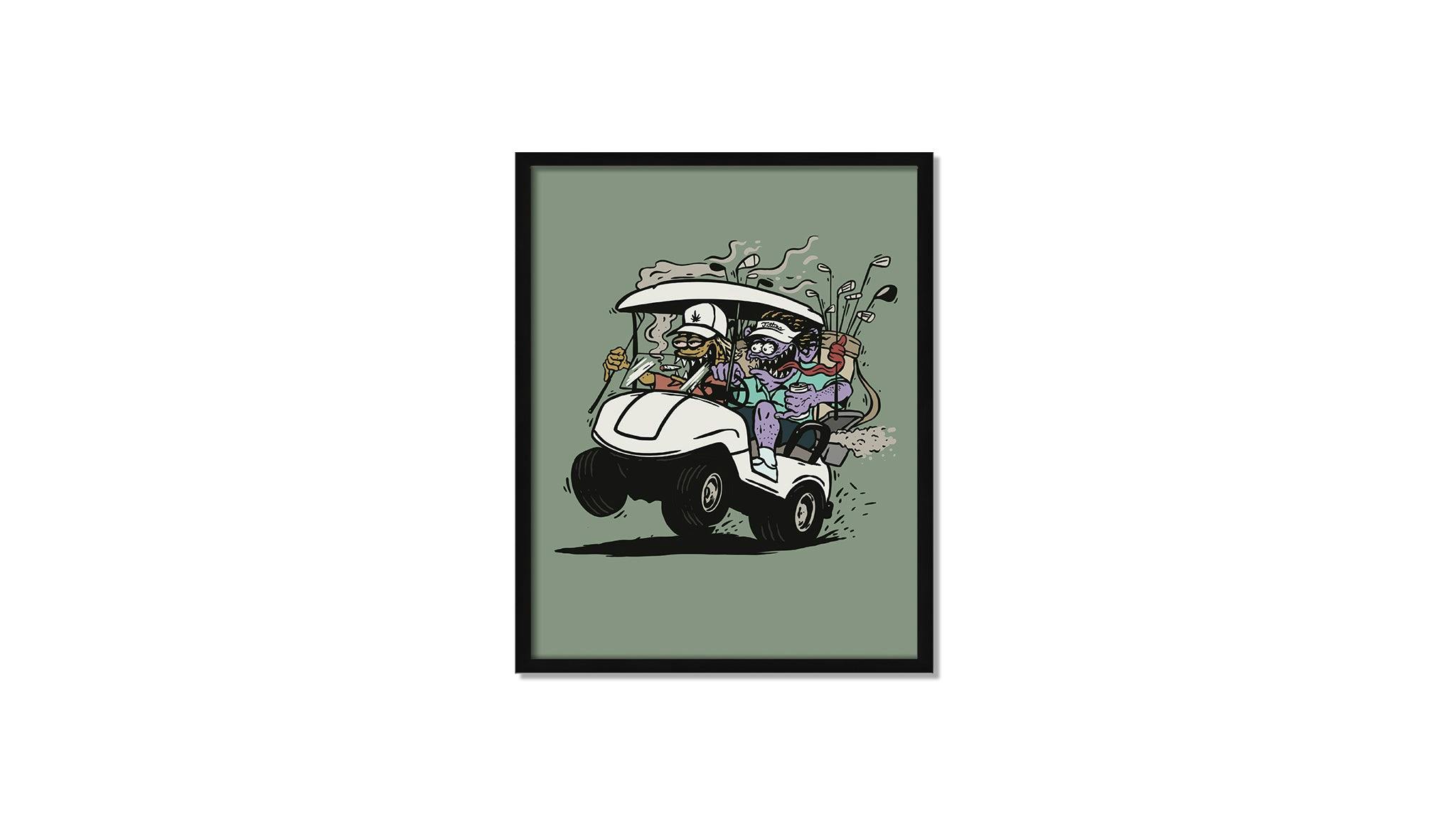 Paper w/ Black Frame